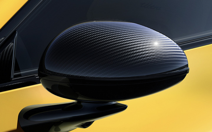 Carbon fiber rearview mirror SU7 Ultra Carbon fiber rearview mirror Xiaomi SU7 Ultra