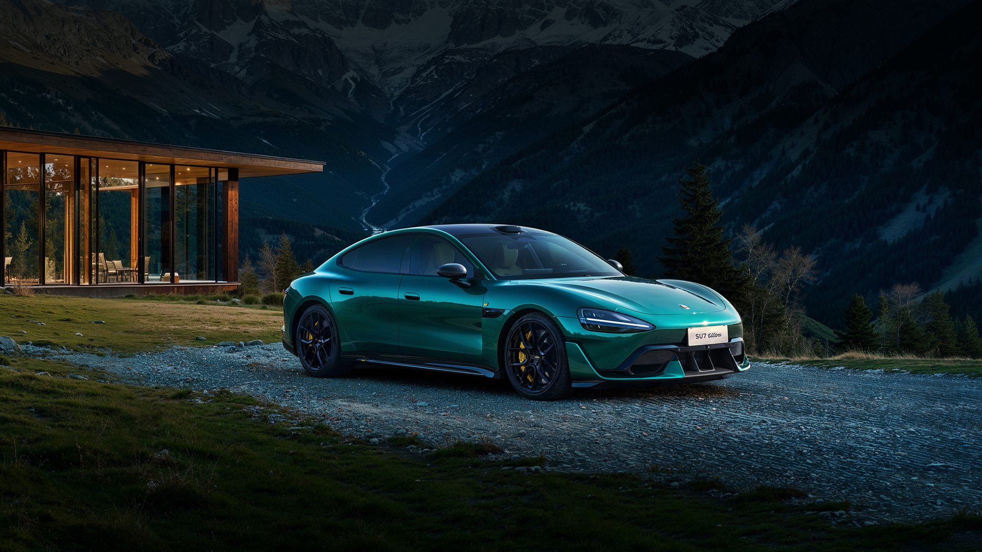 SU7 Ultra Parrot Green SU7 Ultra Parrot Green