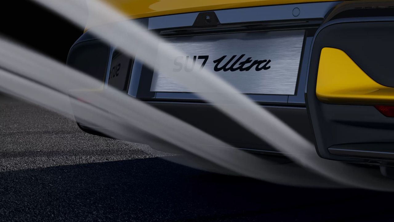 Rear diffuser SU7 Ultra Rear diffuser Xiaomi SU7 Ultra